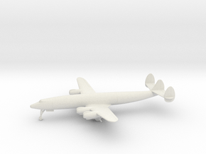 Lockheed L-1049 Super Constellation in White Natural Versatile Plastic: 1:160 - N