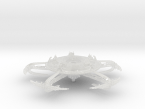 Cardassian Repair Facility 1/10000 Attack Wing in Clear Ultra Fine Detail Plastic