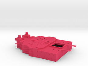 1/350 USS South Dakota (1920) Rear Superstructure in Pink Smooth Versatile Plastic