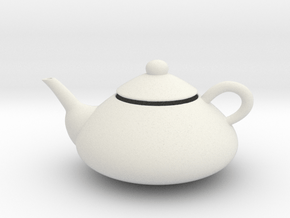 Decorative Teapot in White Natural TPE (SLS)