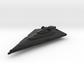Resurgent Class Star Destroyer 1/60000 in Black Premium Versatile Plastic
