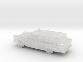 1/87 1957 Ford Courier Delivery Emergency Kit V1 in Clear Ultra Fine Detail Plastic