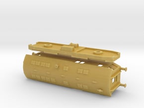 HFHJ Postvogn (1:160) in Tan Fine Detail Plastic