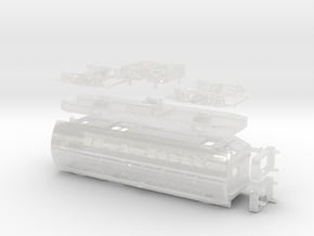 DSB Da Postvogn Ep. III (1:160) in Clear Ultra Fine Detail Plastic