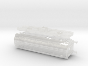 HFHJ Postvogn (1:160) in Clear Ultra Fine Detail Plastic