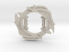 Beyblade Woolhan | Anime Attack Ring in Natural Sandstone