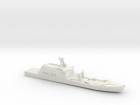 1/1800 Scale HNLMS Den Helder in White Natural Versatile Plastic