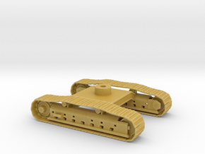 1/64th Tracks for Tigercat T250D log loader in Tan Fine Detail Plastic
