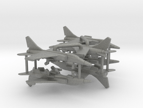 JH-7A Flounder (Clean) in Gray PA12: 1:700