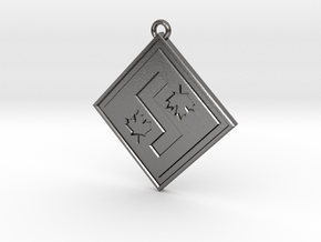 Individual Sovereignty Pendant - Canada in Processed Stainless Steel 17-4PH (BJT)