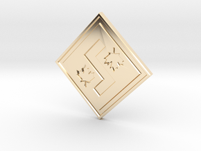 Individual Sovereignty Charm - Canada in 14K Yellow Gold