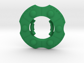 Beyblade U.F.O | Custom Attack Ring in Green Processed Versatile Plastic