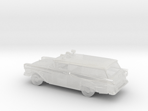 1/87 1957 Ford Courier Delivery Emergency V2 Kit in Clear Ultra Fine Detail Plastic