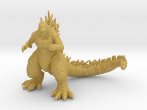 Godzilla Minus One kaiju monster 55mm miniature wh in Tan Fine Detail Plastic