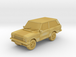 Range Rover 6mm in Tan Fine Detail Plastic