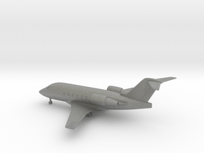Bombardier Challenger 604 in Gray PA12: 1:144
