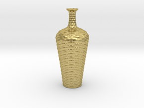 Vase BV1022 in Natural Brass