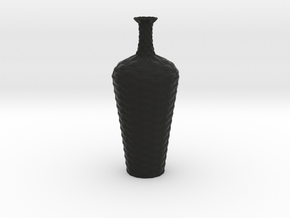 Vase BV1022 in Black Smooth Versatile Plastic