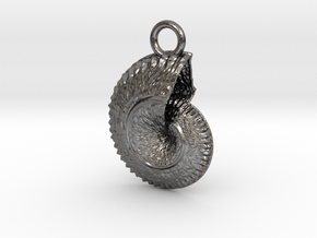 Shell Pendant in Processed Stainless Steel 17-4PH (BJT)