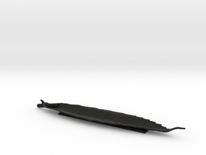 Leaf Incense Stick Holder in Black Smooth PA12