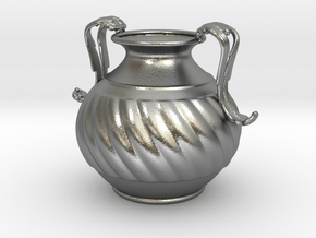 Vase JH1319 in Natural Silver