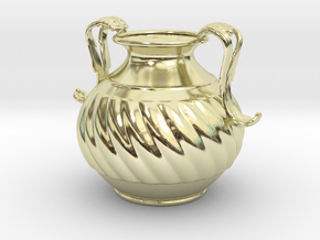 Vase JH1319 in 14k Gold Plated Brass