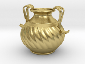 Vase JH1319 in Natural Brass (Interlocking Parts)