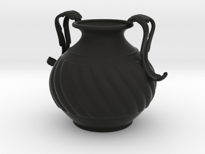 Vase JH1319 in Black Smooth PA12