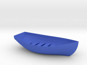Boat Soap Holder in Blue Smooth Versatile Plastic
