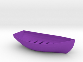 Boat Soap Holder in Purple Smooth Versatile Plastic