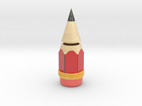 Pencil Penholder in Smooth Full Color Nylon 12 (MJF)