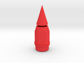 Pencil Penholder in Red Smooth Versatile Plastic