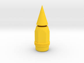 Pencil Penholder in Yellow Smooth Versatile Plastic