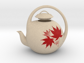 Decorative Teapot in Matte High Definition Full Color