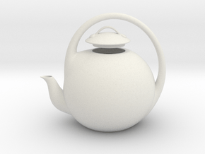 Decorative Teapot in White Natural TPE (SLS)