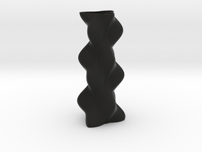Vase 17477 in Black Smooth Versatile Plastic