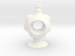 Vase 22022 in White Smooth Versatile Plastic
