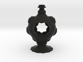 Vase 22022 in Black Smooth Versatile Plastic