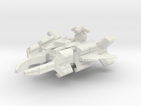 Space Force RRF Frigate in White Natural Versatile Plastic