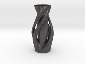 Vase 2719d Redux in Dark Gray PA12 Glass Beads