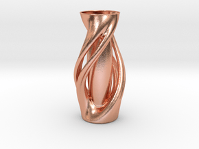 Vase 2719d Redux in Natural Copper