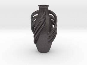 Vase 3532 Redux in Dark Gray PA12 Glass Beads