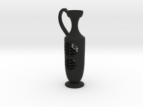 Vase PLKTS 2052 in Black Natural TPE (SLS)