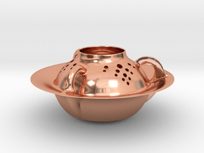 Vase 1851Arc in Polished Copper