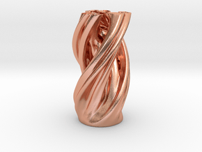 Julia Vase in Natural Copper