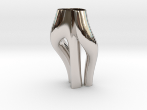 Vase 739MGT in Platinum