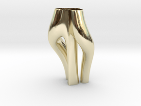 Vase 739MGT in 9K Yellow Gold 