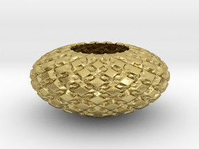 Bowl 1435 in Natural Brass