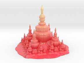 Pagoda in Smooth Full Color Nylon 12 (MJF)