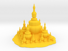 Pagoda in Yellow Smooth Versatile Plastic